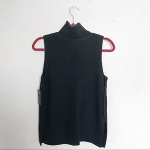 Abercrombie Black Turtleneck Sweater Tank S